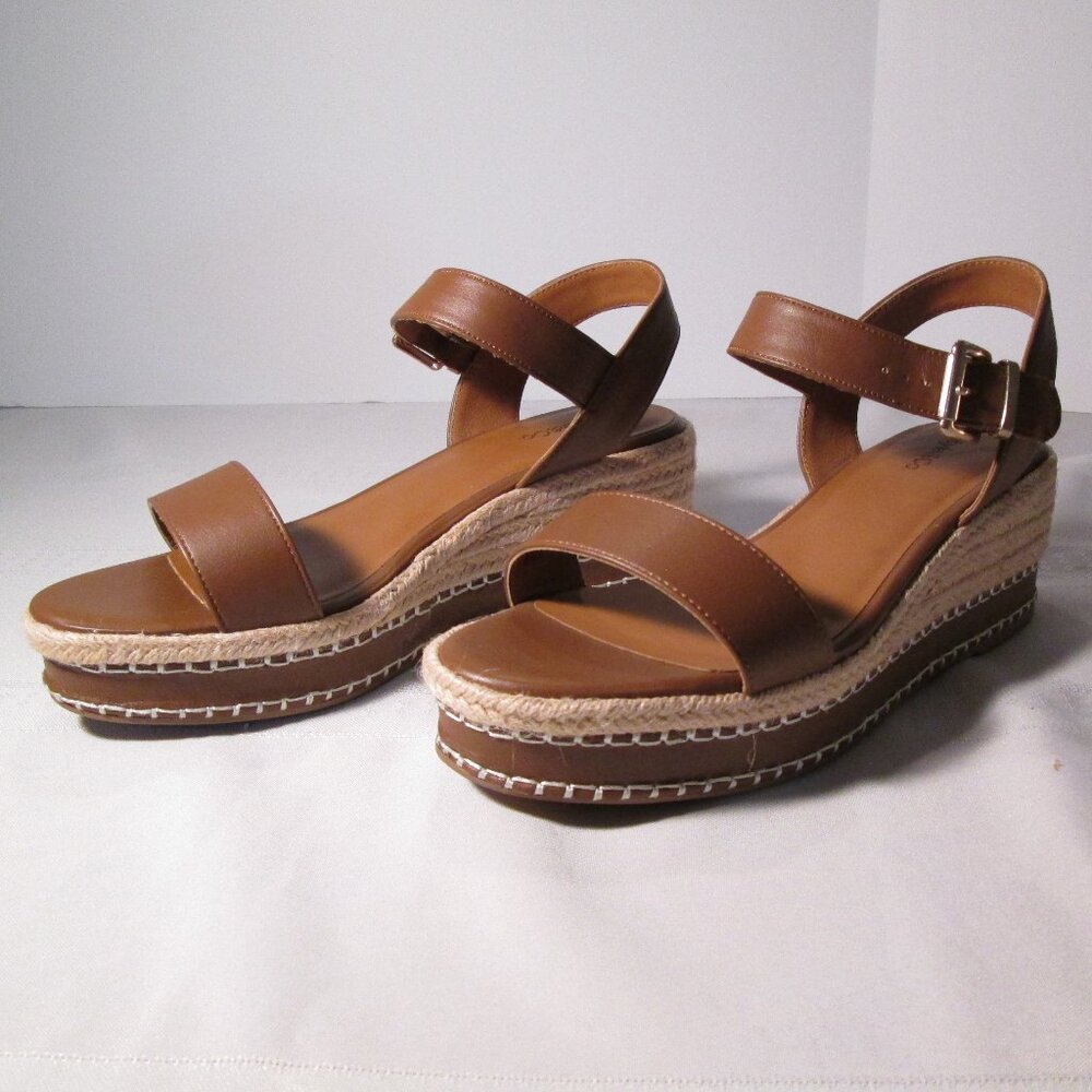 Style & Co Hawkinns Cushioned Insole Wedge Sandals 9.5M - Picture 6 of 8